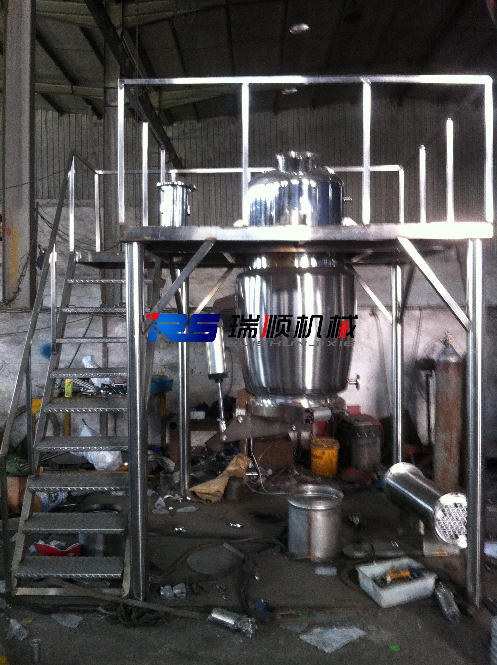 小型帶工作臺提取罐